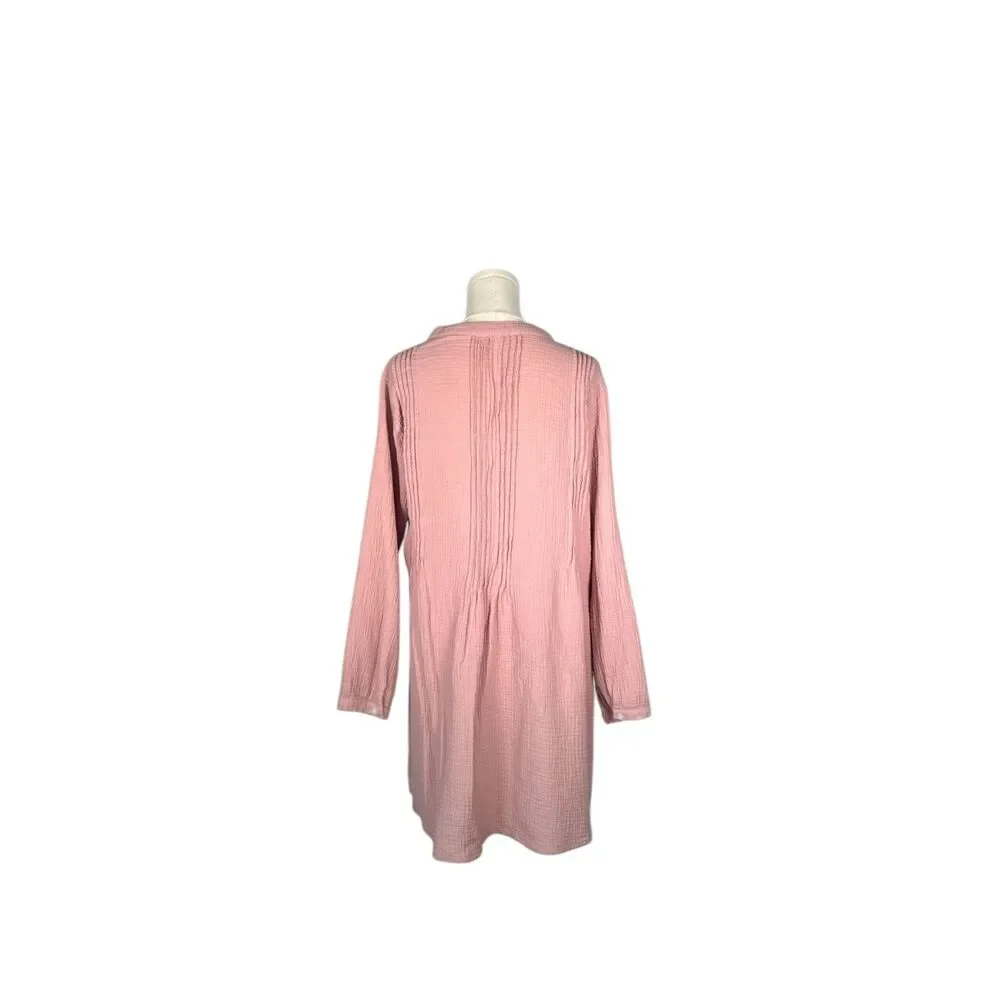 R.‎ Vivimos Cotton Gauze Tunic Dress L/ XL - Picture 2 of 6